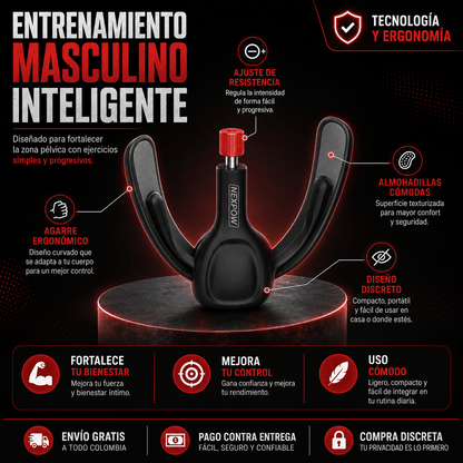 DrNuro™ Entrenador de Suelo Pélvico: La solución natural para un rendimiento y una confianza duraderos.