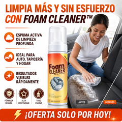 FoamCleaner™ | Elimina manchas imposibles al instante sin esfuerzo