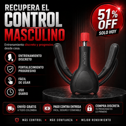 DrNuro™ Entrenador de Suelo Pélvico: La solución natural para un rendimiento y una confianza duraderos.